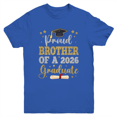 Proud Brother Of A 2026 Graduate Senior Class Of 2026 Graduation Youth Shirt | teecentury