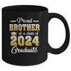 Proud Brother Of A Class Of 2024 Graduate Senior Graduation Mug | teecentury