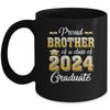 Proud Brother Of A Class Of 2024 Graduate Senior Graduation Mug | teecentury