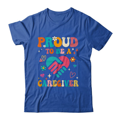 Proud Caregiver Nursing Nurse For Women Caregiving Support Shirt & Tank Top | teecentury