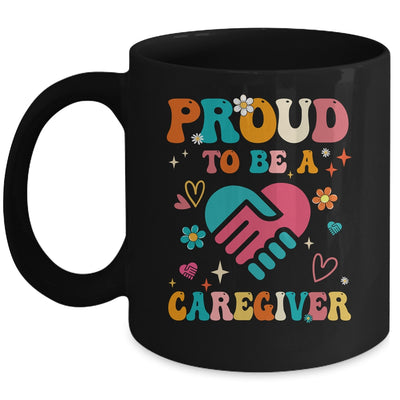 Proud Caregiver Nursing Nurse For Women Caregiving Support Mug | teecentury