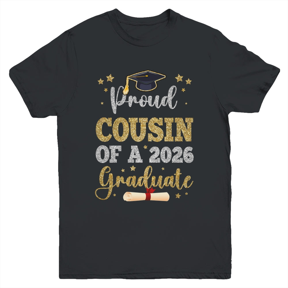 Proud Cousin Of A 2026 Graduate Senior Class Of 2026 Graduation Youth Shirt | teecentury