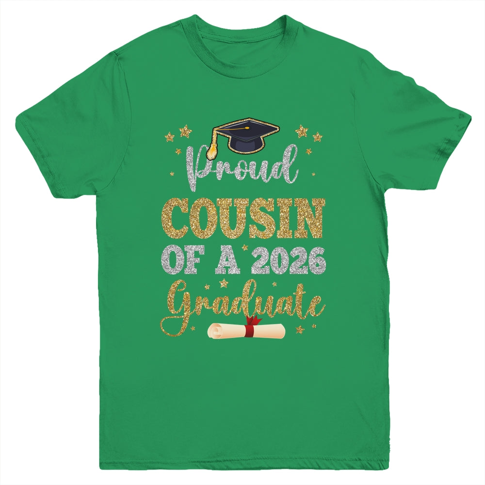 Proud Cousin Of A 2026 Graduate Senior Class Of 2026 Graduation Youth Shirt | teecentury