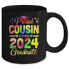 Proud Cousin Of A Class Of 2024 Graduate Senior 24 Tie Dye Mug | teecentury