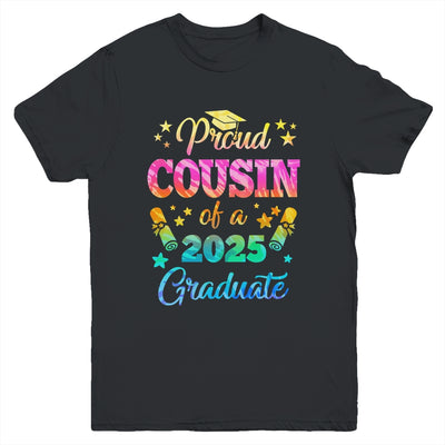 Proud Cousin Of A Class Of 2027 Graduate Senior 26 Tie Dye Youth Shirt | teecentury