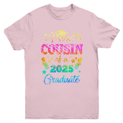 Proud Cousin Of A Class Of 2027 Graduate Senior 26 Tie Dye Youth Shirt | teecentury