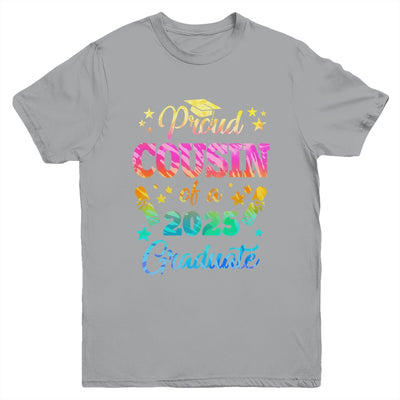 Proud Cousin Of A Class Of 2027 Graduate Senior 26 Tie Dye Youth Shirt | teecentury