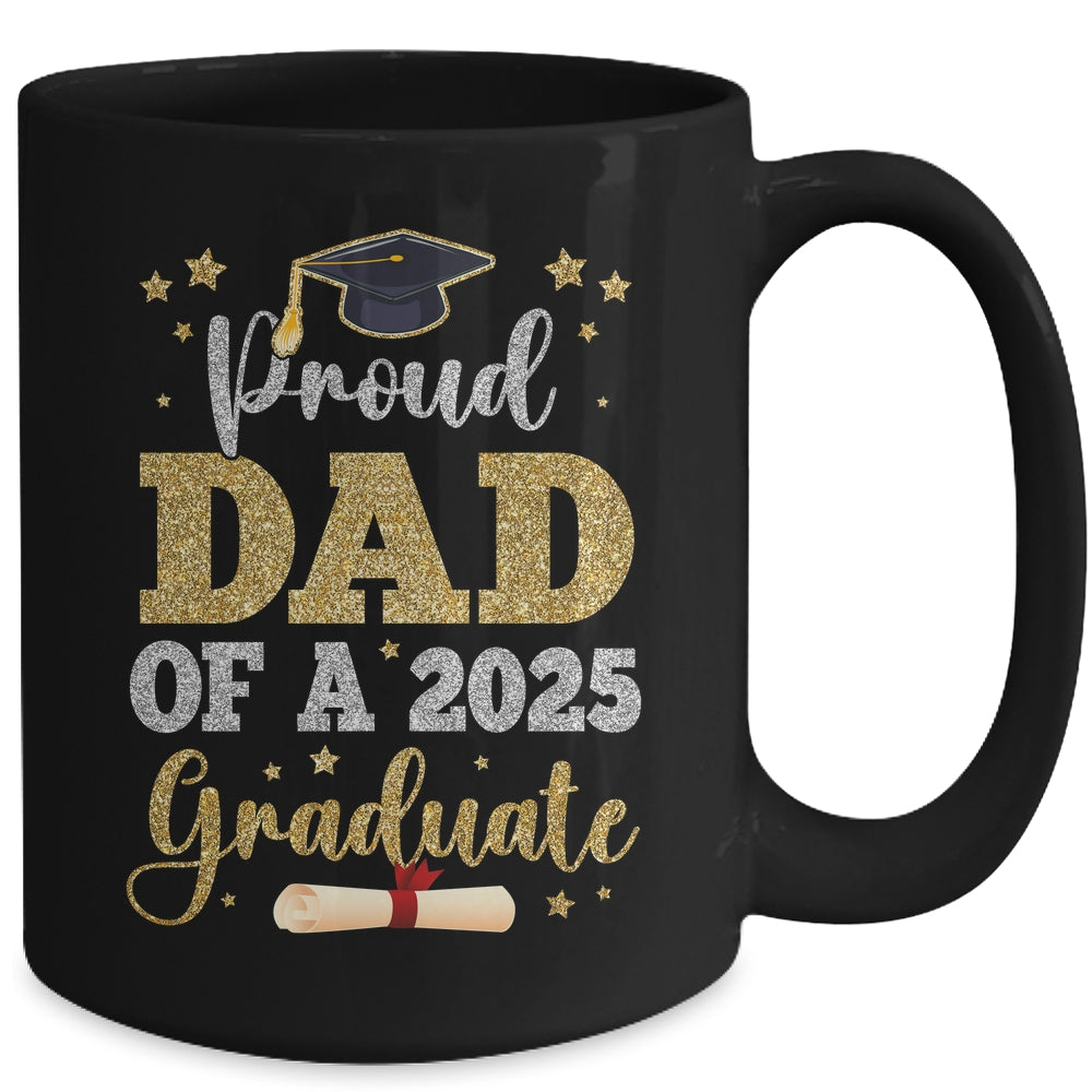 Proud Dad Of A 2025 Graduate Senior Class Of 2025 Graduation Mug | teecentury