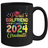 Proud Girlfriend Of A Class Of 2024 Graduate Senior 24 Tie Dye Mug | teecentury