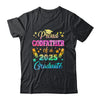 Proud Godfather Of A Class Of 2025 Graduate Senior 25 Tie Dye Shirt & Hoodie | teecentury