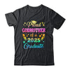 Proud Godmother Of A Class Of 2025 Graduate Senior 25 Tie Dye Shirt & Hoodie | teecentury