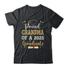 Proud Grandma Of A 2025 Graduate Senior Class Of 2025 Graduation Shirt & Hoodie | teecentury