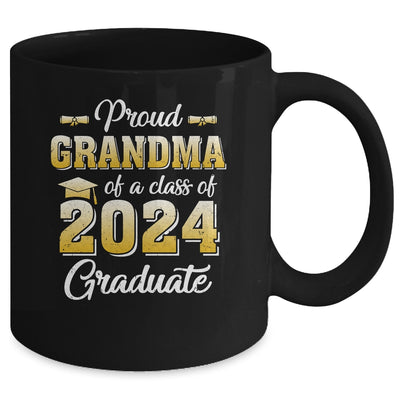 Proud Grandma Of A Class Of 2024 Graduate Senior Graduation Mug | teecentury