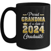 Proud Grandma Of A Class Of 2024 Graduate Senior Graduation Mug | teecentury
