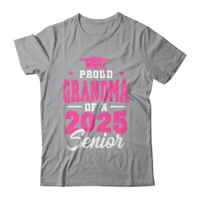 Proud Grandma Of A Senior Class Of 2025 Senior 2025 Pink Shirt & Hoodie | teecentury