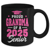 Proud Grandma Of A Senior Class Of 2025 Senior 2025 Pink Mug | teecentury