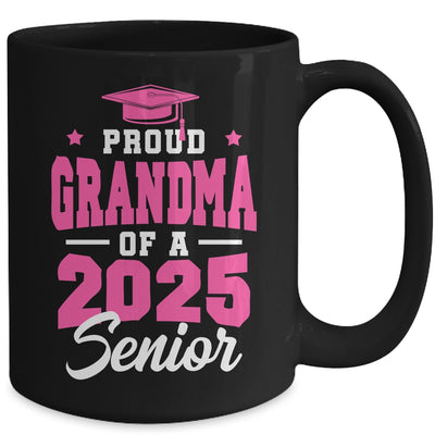 Proud Grandma Of A Senior Class Of 2025 Senior 2025 Pink Mug | teecentury