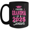 Proud Grandma Of A Senior Class Of 2025 Senior 2025 Pink Mug | teecentury