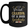 Proud Grandpa Of A 2025 Graduate Senior Class Of 2025 Graduation Mug | teecentury