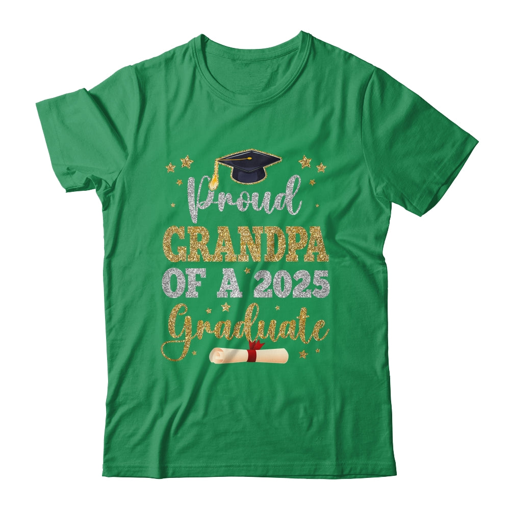 Proud Grandpa Of A 2025 Graduate Senior Class Of 2025 Graduation Shirt & Hoodie | teecentury