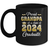 Proud Grandpa Of A Class Of 2024 Graduate Senior Graduation Mug | teecentury