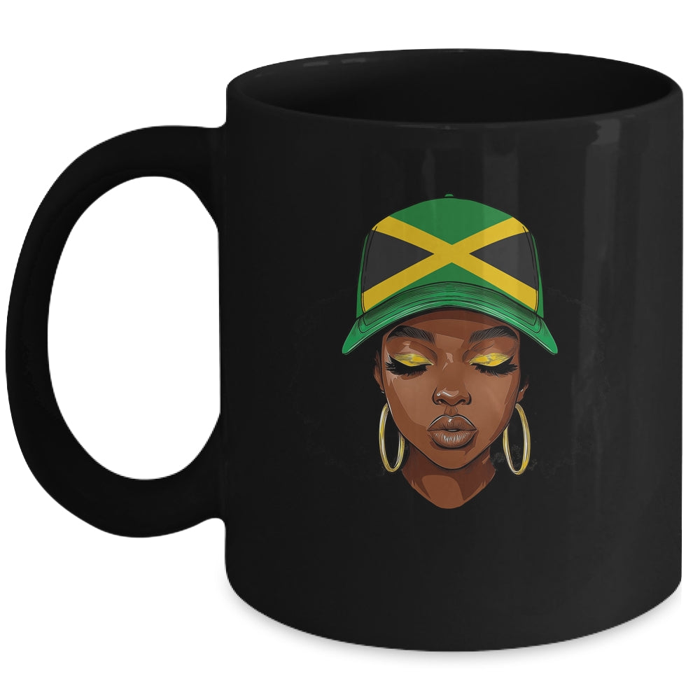 Proud Jamaican Black Girls Jamaica Happy Independence Day Mug | teecentury