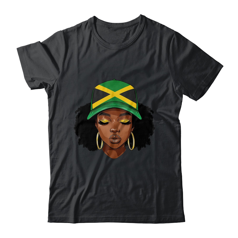 Proud Jamaican Black Girls Jamaica Happy Independence Day Shirt & Tank Top | teecentury