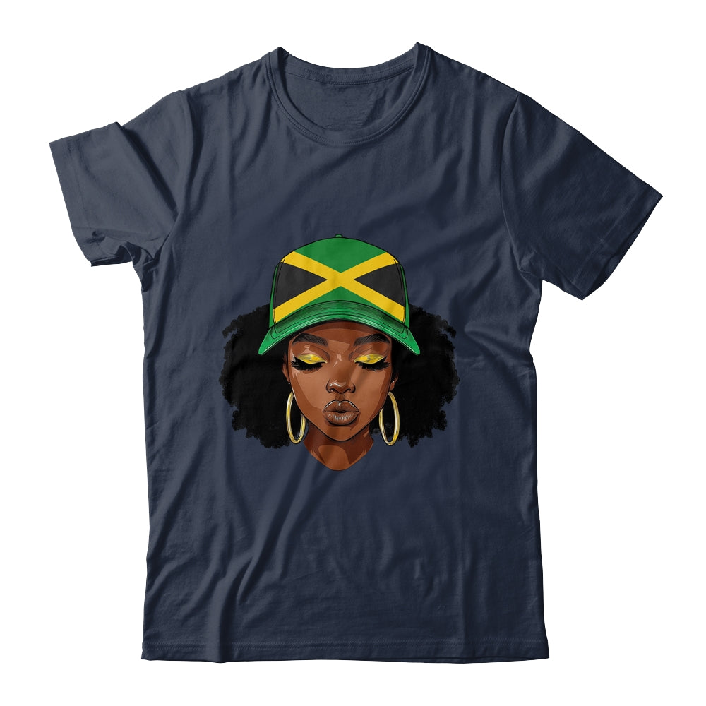 Proud Jamaican Black Girls Jamaica Happy Independence Day Shirt & Tank Top | teecentury