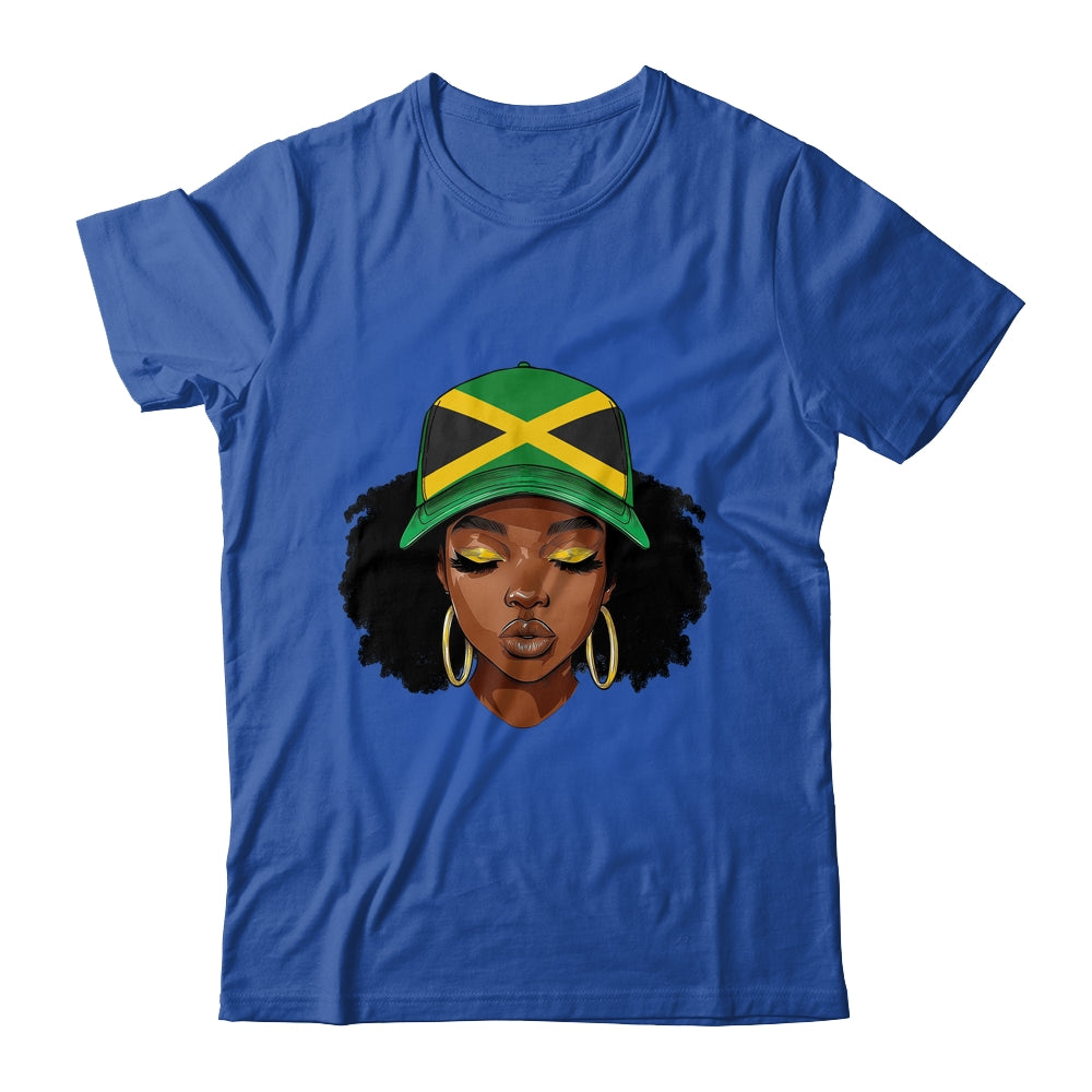 Proud Jamaican Black Girls Jamaica Happy Independence Day Shirt & Tank Top | teecentury