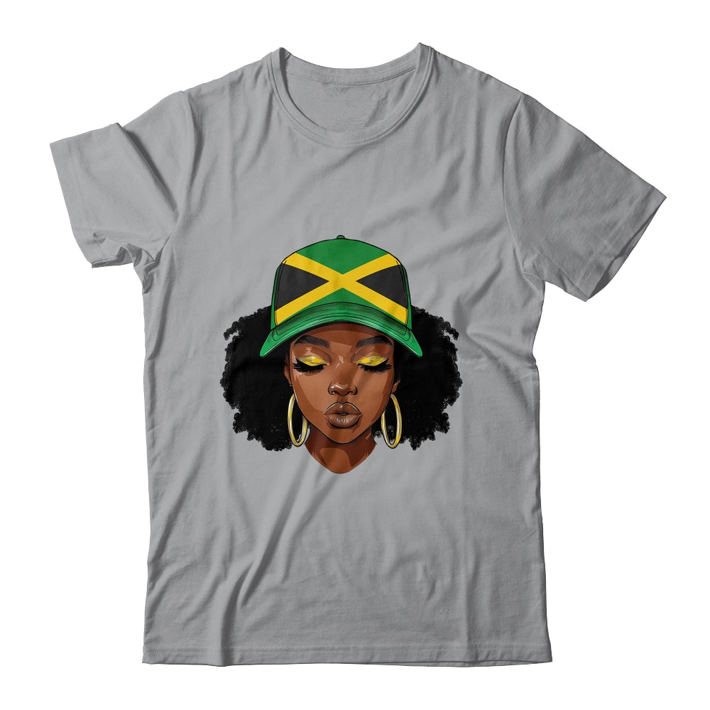 Proud Jamaican Black Girls Jamaica Happy Independence Day Shirt & Tank Top | teecentury