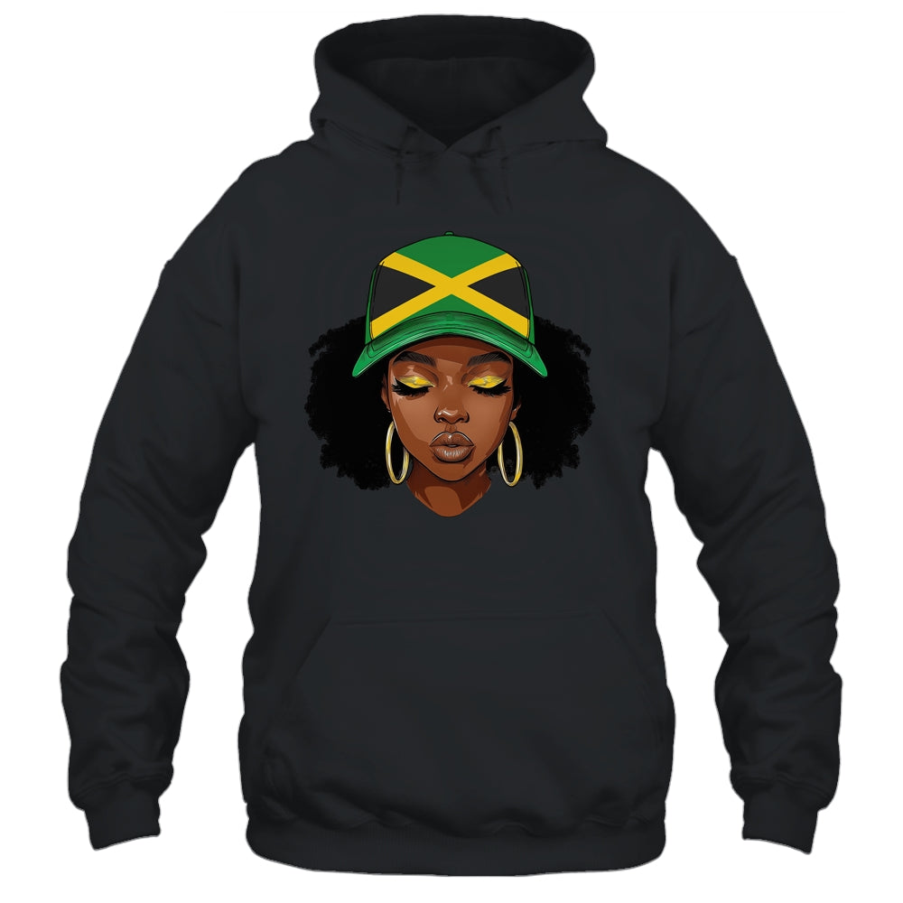 Proud Jamaican Black Girls Jamaica Happy Independence Day Shirt & Tank Top | teecentury