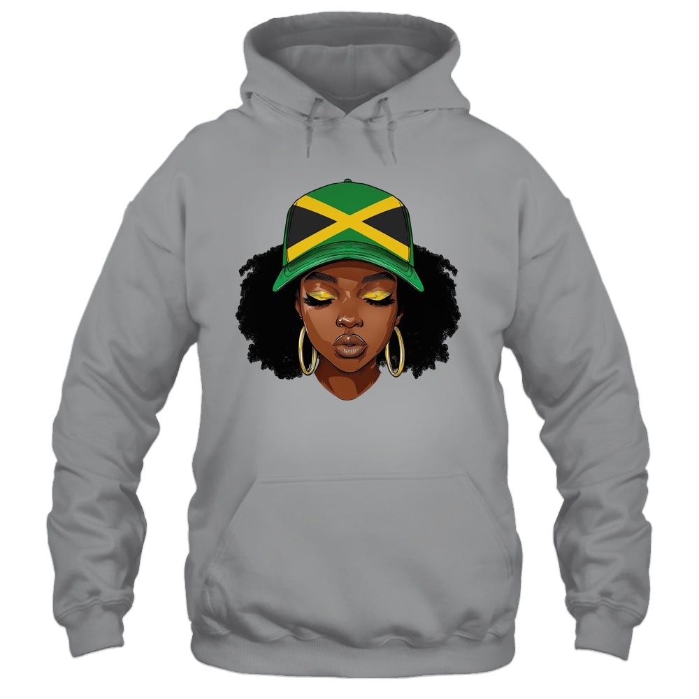 Proud Jamaican Black Girls Jamaica Happy Independence Day Shirt & Tank Top | teecentury