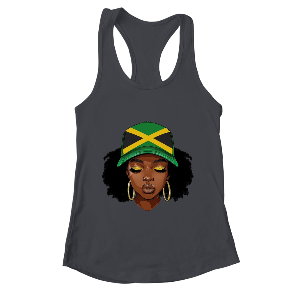 Proud Jamaican Black Girls Jamaica Happy Independence Day Shirt & Tank Top | teecentury