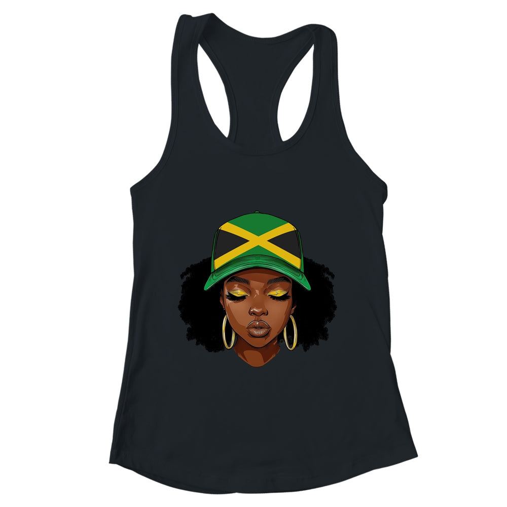 Proud Jamaican Black Girls Jamaica Happy Independence Day Shirt & Tank Top | teecentury