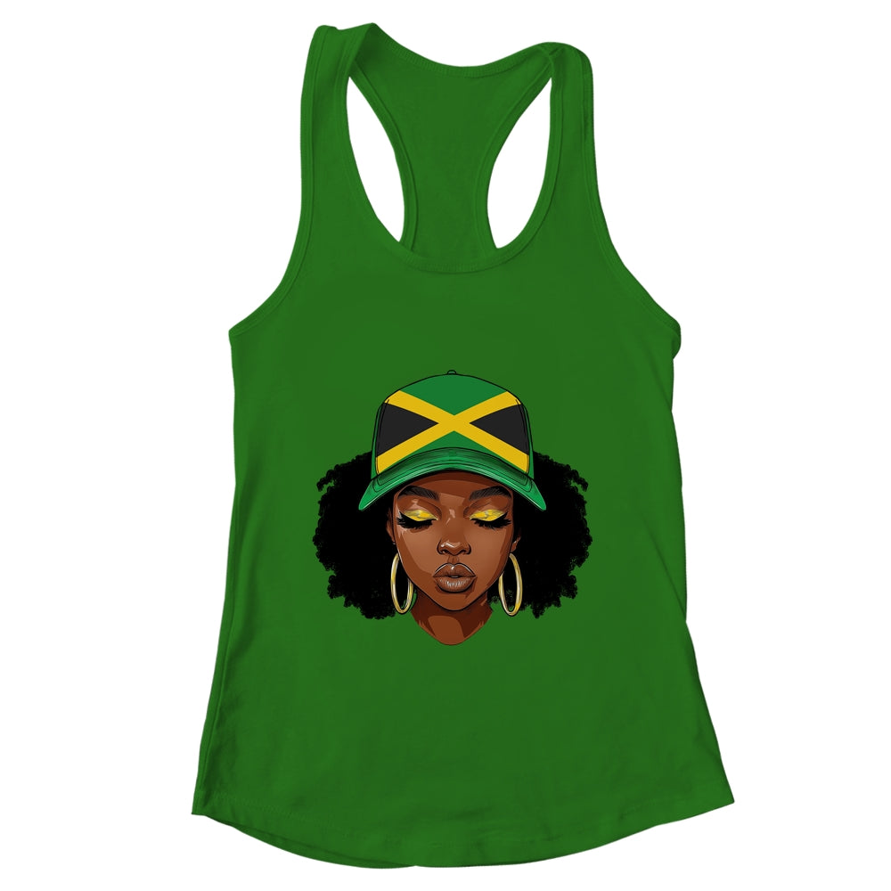Proud Jamaican Black Girls Jamaica Happy Independence Day Shirt & Tank Top | teecentury
