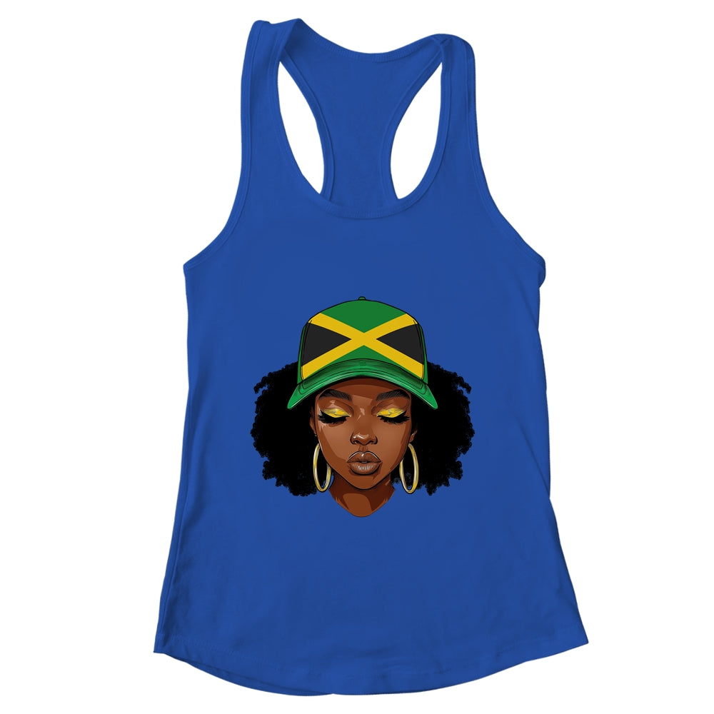 Proud Jamaican Black Girls Jamaica Happy Independence Day Shirt & Tank Top | teecentury