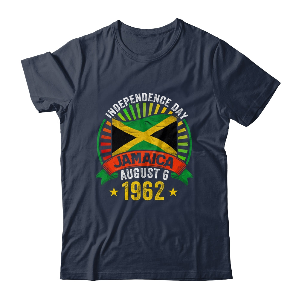 Proud Jamaican Independence Day Jamaica 1962 Men Women Kids Shirt & Tank Top | teecentury