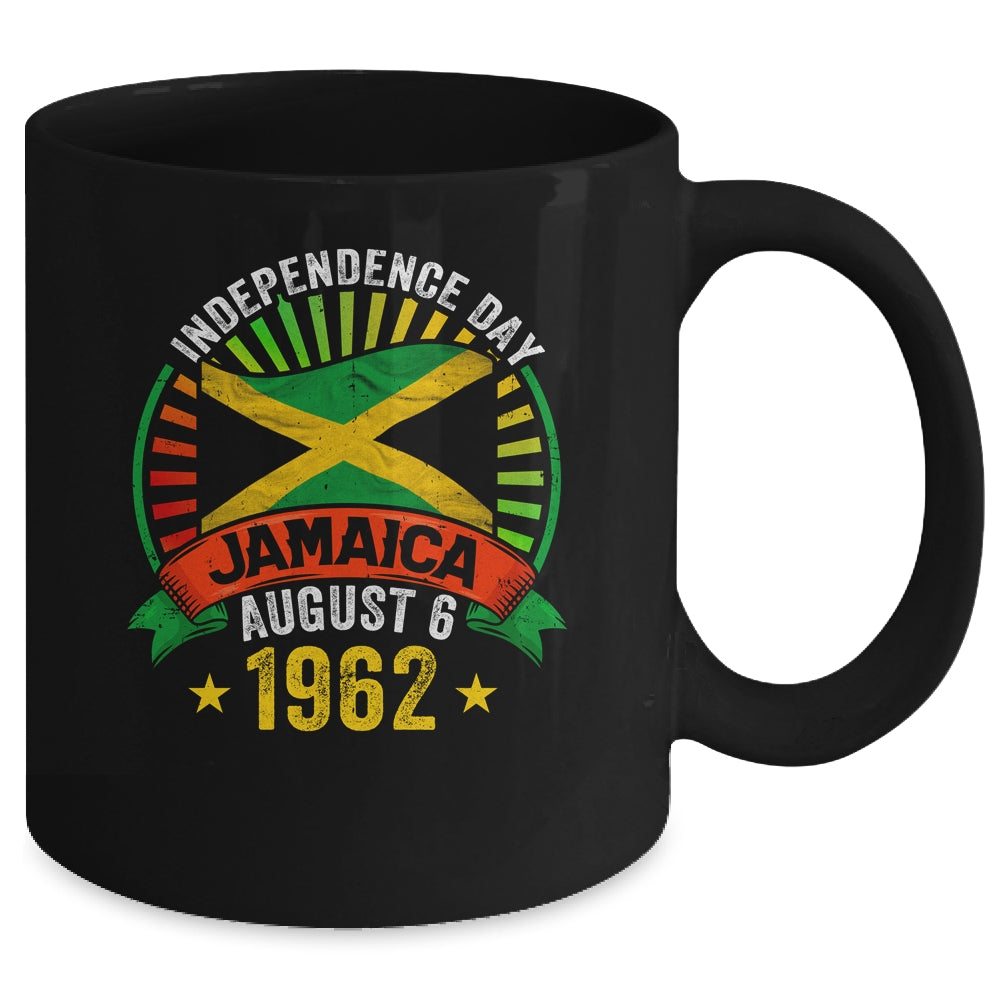 Proud Jamaican Independence Day Jamaica 1962 Men Women Kids Mug | teecentury