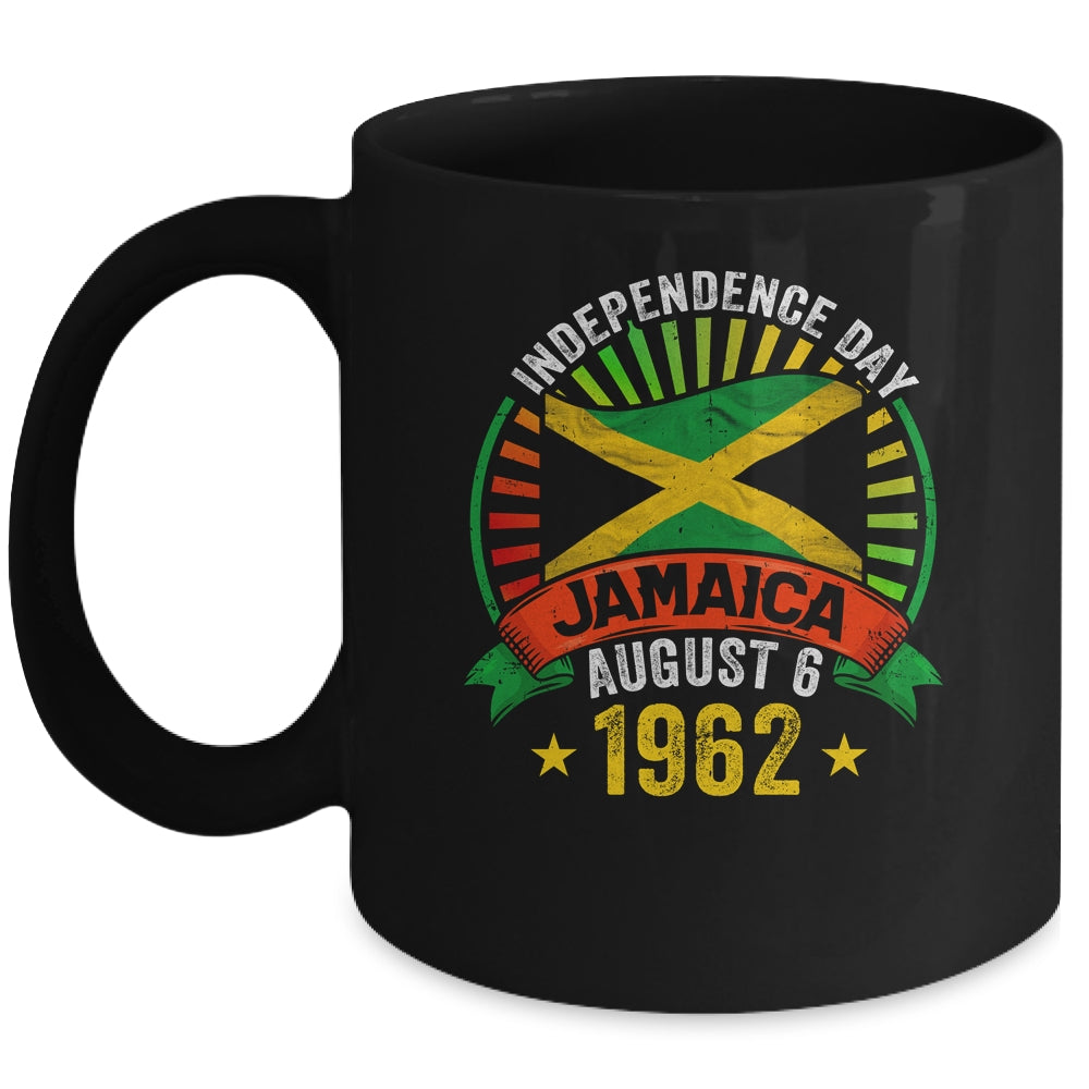Proud Jamaican Independence Day Jamaica 1962 Men Women Kids Mug | teecentury
