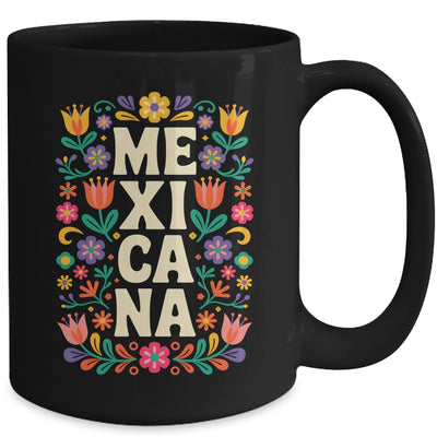 Proud Mexico For Mexicans Mexicana Mexico Women Girls Flower Mug | teecentury