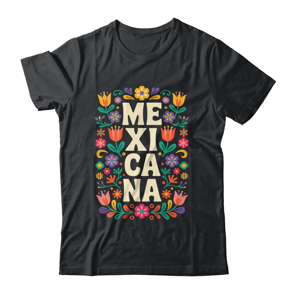 Proud Mexico For Mexicans Mexicana Mexico Women Girls Flower Shirt & Tank Top | teecentury