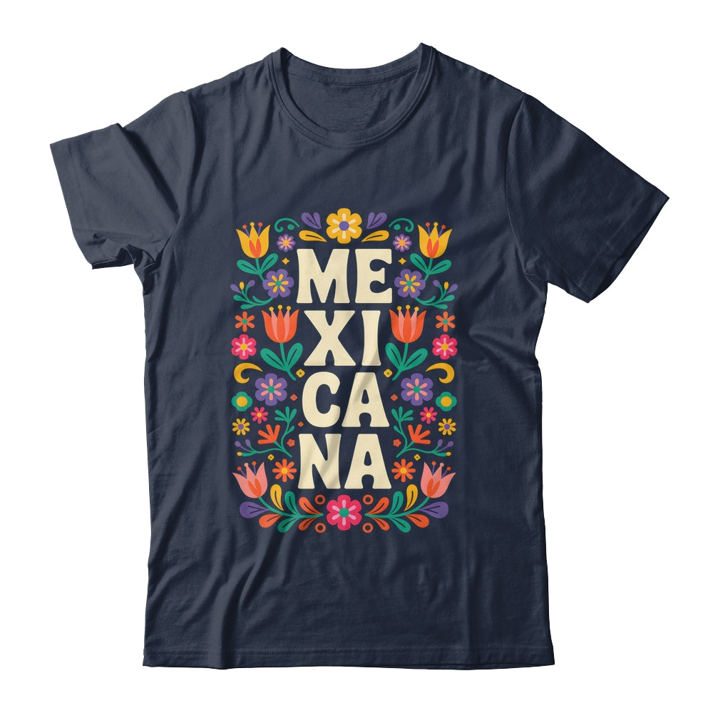 Proud Mexico For Mexicans Mexicana Mexico Women Girls Flower Shirt & Tank Top | teecentury