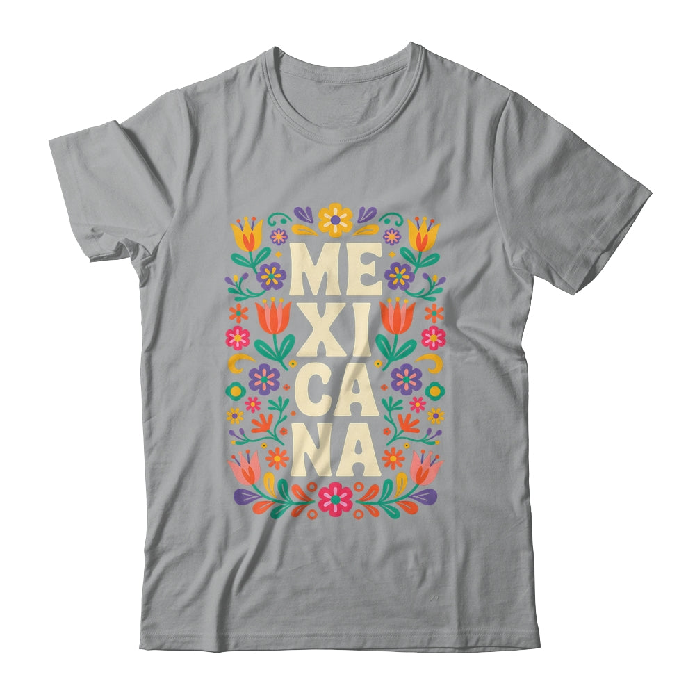 Proud Mexico For Mexicans Mexicana Mexico Women Girls Flower Shirt & Tank Top | teecentury