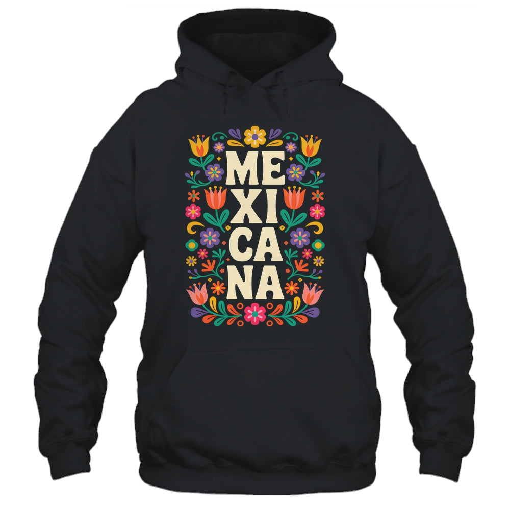 Proud Mexico For Mexicans Mexicana Mexico Women Girls Flower Shirt & Tank Top | teecentury