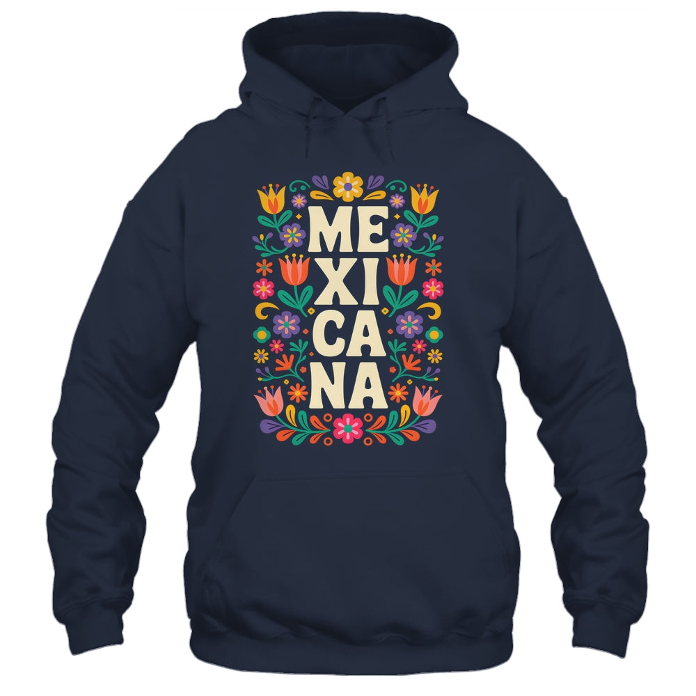 Proud Mexico For Mexicans Mexicana Mexico Women Girls Flower Shirt & Tank Top | teecentury