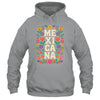 Proud Mexico For Mexicans Mexicana Mexico Women Girls Flower Shirt & Tank Top | teecentury