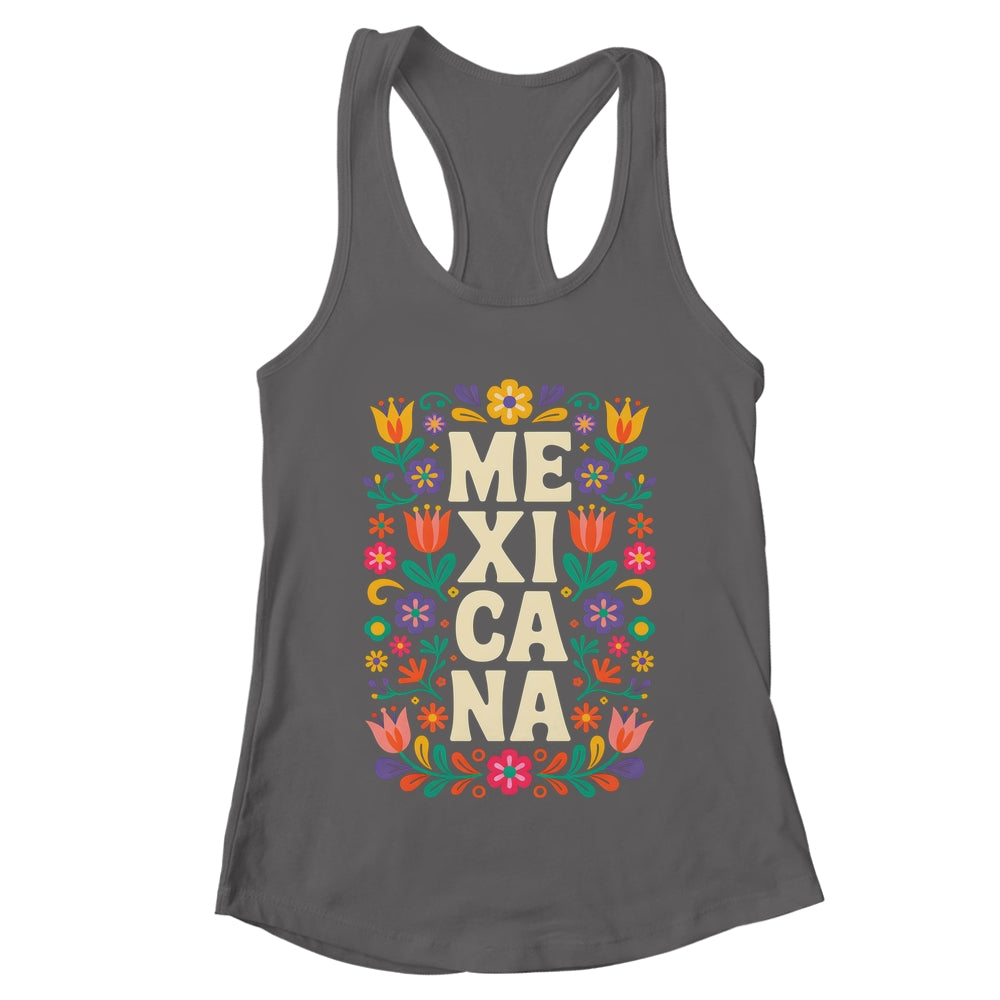 Proud Mexico For Mexicans Mexicana Mexico Women Girls Flower Shirt & Tank Top | teecentury