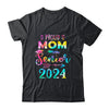 Proud Mom Class Of 2024 Graduate Senior 24 Tie Dye Shirt & Hoodie | teecentury