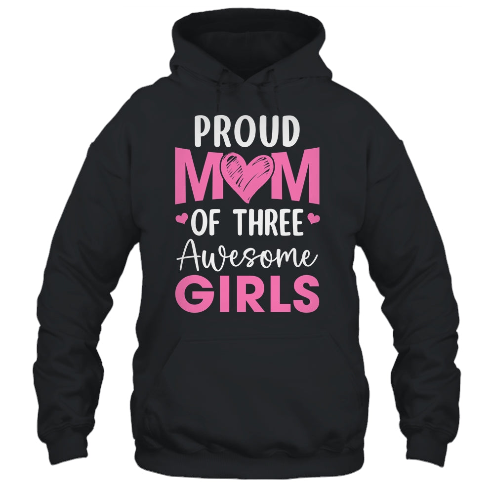 Proud Mom Of 2 Girls Awesome Two Daughters Mother's Day Shirt & Tank Top | teecentury