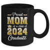 Proud Mom Of A Class Of 2024 Graduate Senior Graduation Mug | teecentury